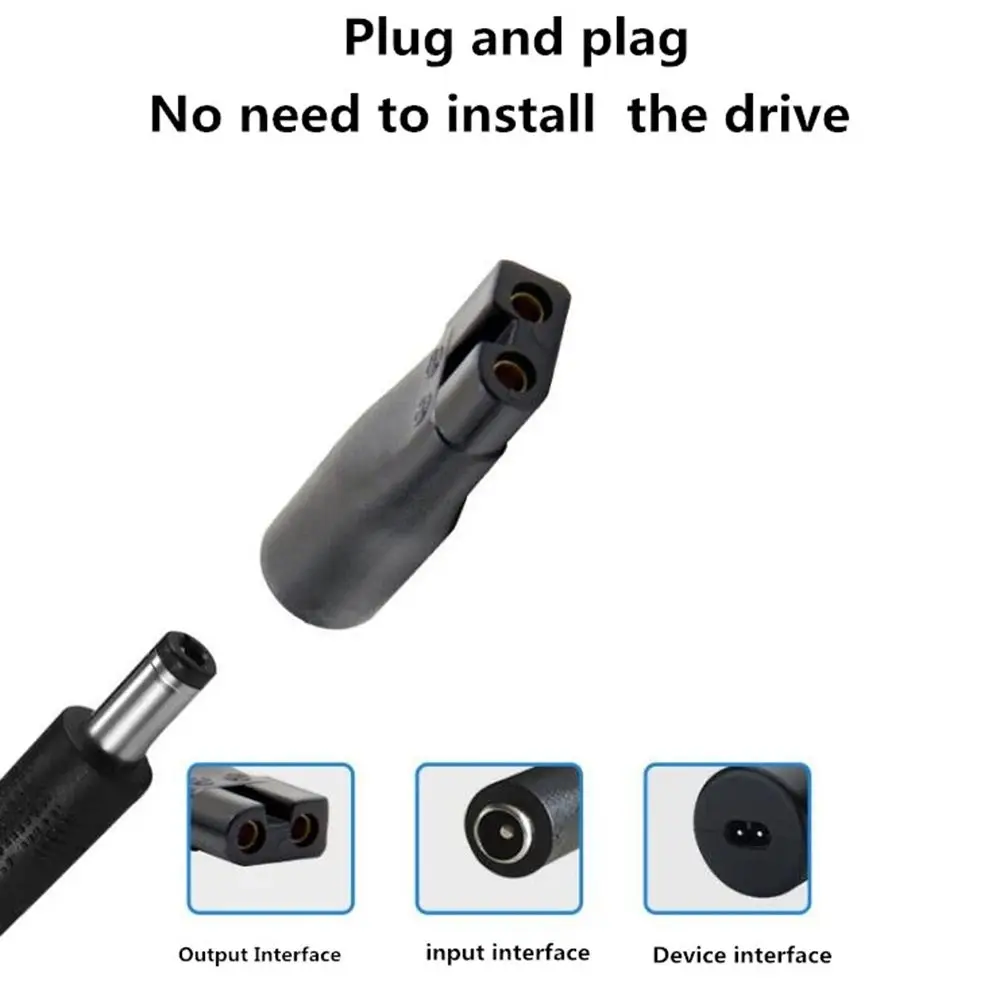Universal 8PCS Power Cord 5V Replacement Charger USB Adapter Suitable for All Kinds of Electric Hair Clippers