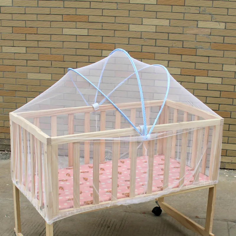 

Baby Crib Mosquito Net Breathable Infant Bed Canopy Netting Folding Sleeping Cradle Insect Net Tent Toddler Protective Cover