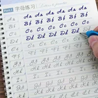 New Cursive Writing English Pen Chinese Calligraphy copybook for Adult Children Exercises Calligraphy Practice Book libros 2