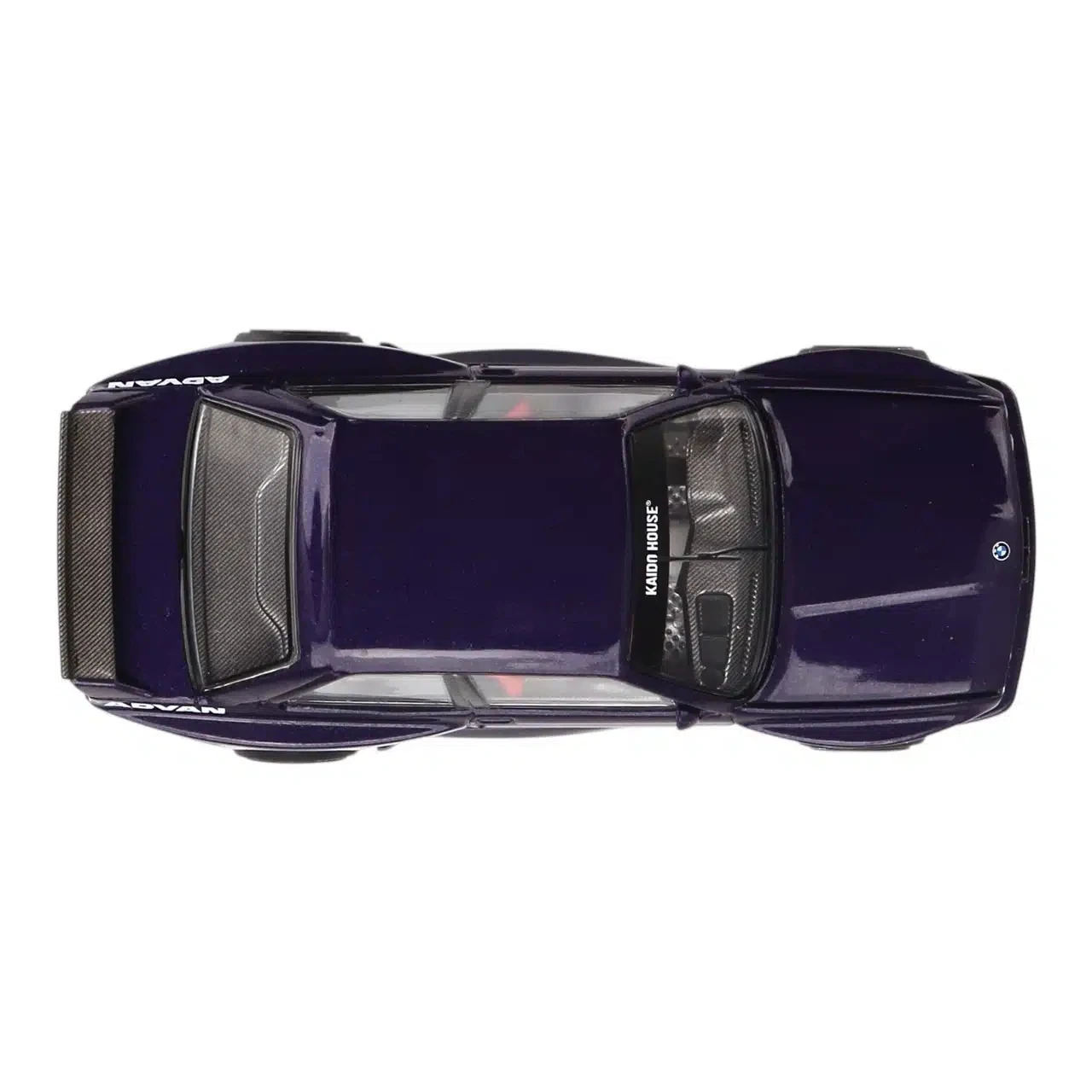 카이도 하우스 + MINIGT 1/64 BMW M3 카이도 KW V1 KHMG216-CH 자동차 합금 차량 다이캐스트 메탈 모델 어린이 선물 장난감 소년용