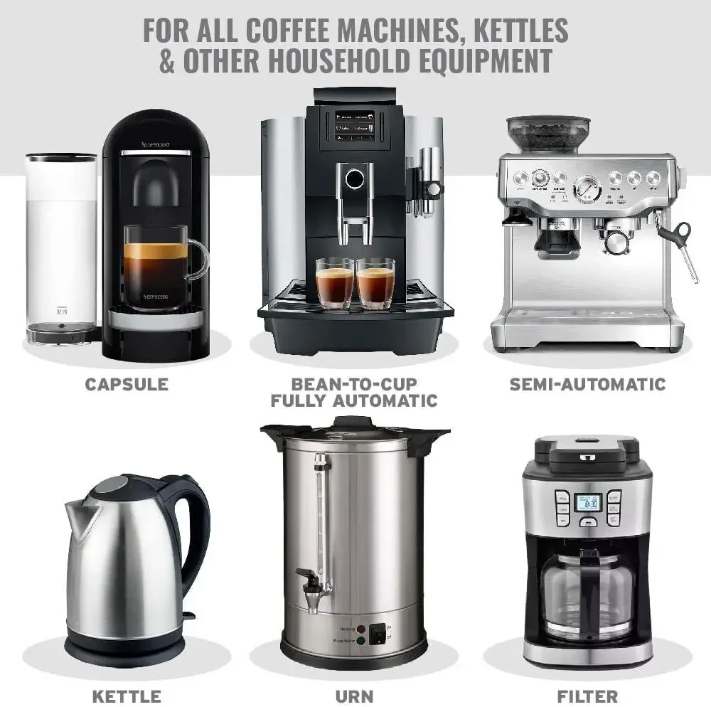 Coffee Machine Cleaning Tablets Descaling Effervescence Tablets Citric Acid Detergent Strong Decontamination Powder Solid