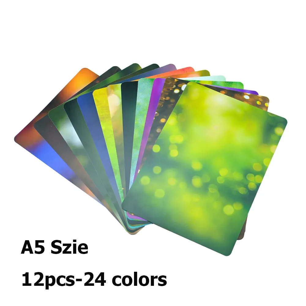 Double-side 24-Color Background Painting Card 15cm*21cm Macro Photography Background 12pcs photo backdrop photography auxiliary props