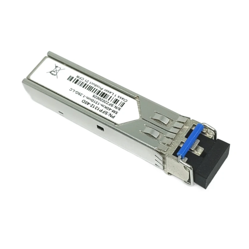 1.25G SFP Transceiver 1000Base-LX 1310nm SMF Up to 10Km Compatible with Ubiquiti UniFi Mikrotik Cisco D-link
