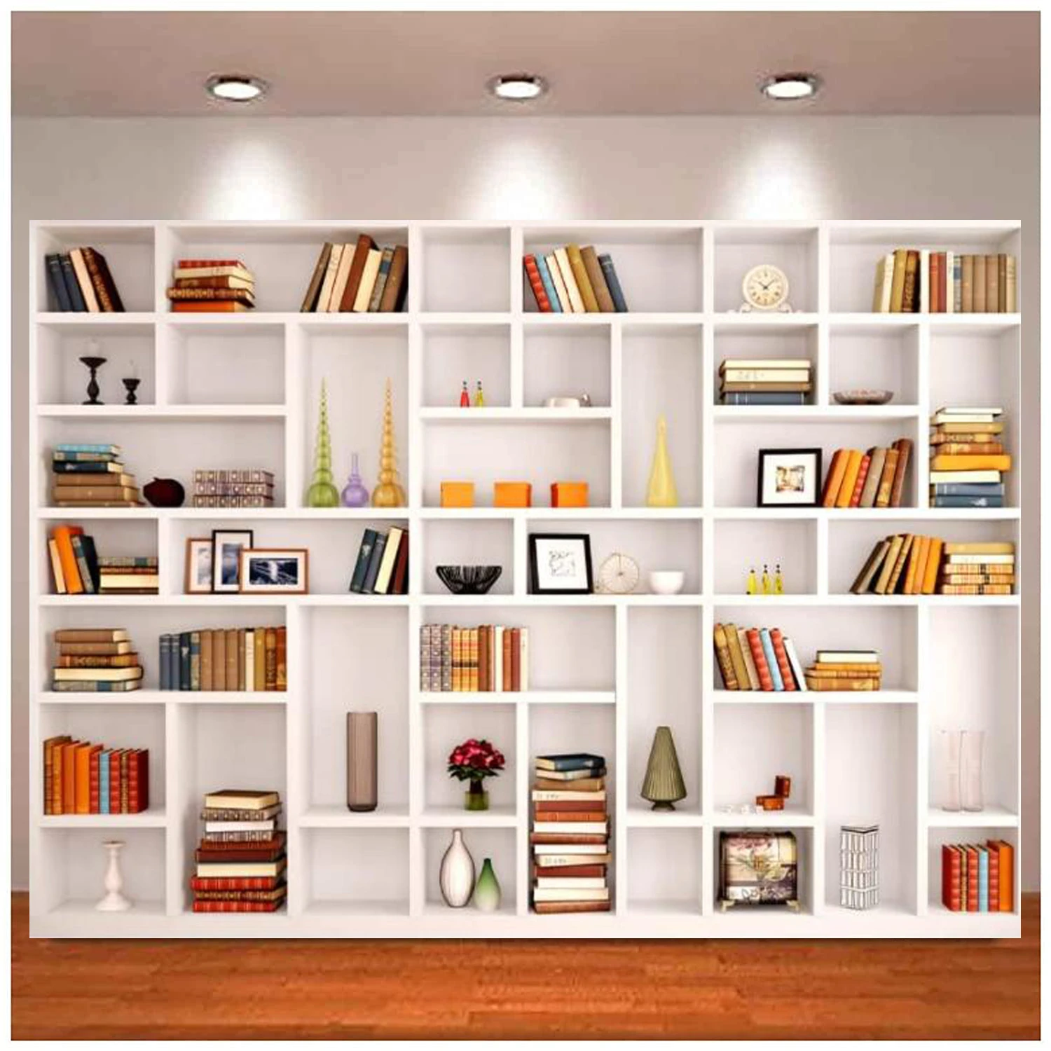 Bookshelf Backdrop Bookcase Backdrops Library Backdrop Office Backdrop