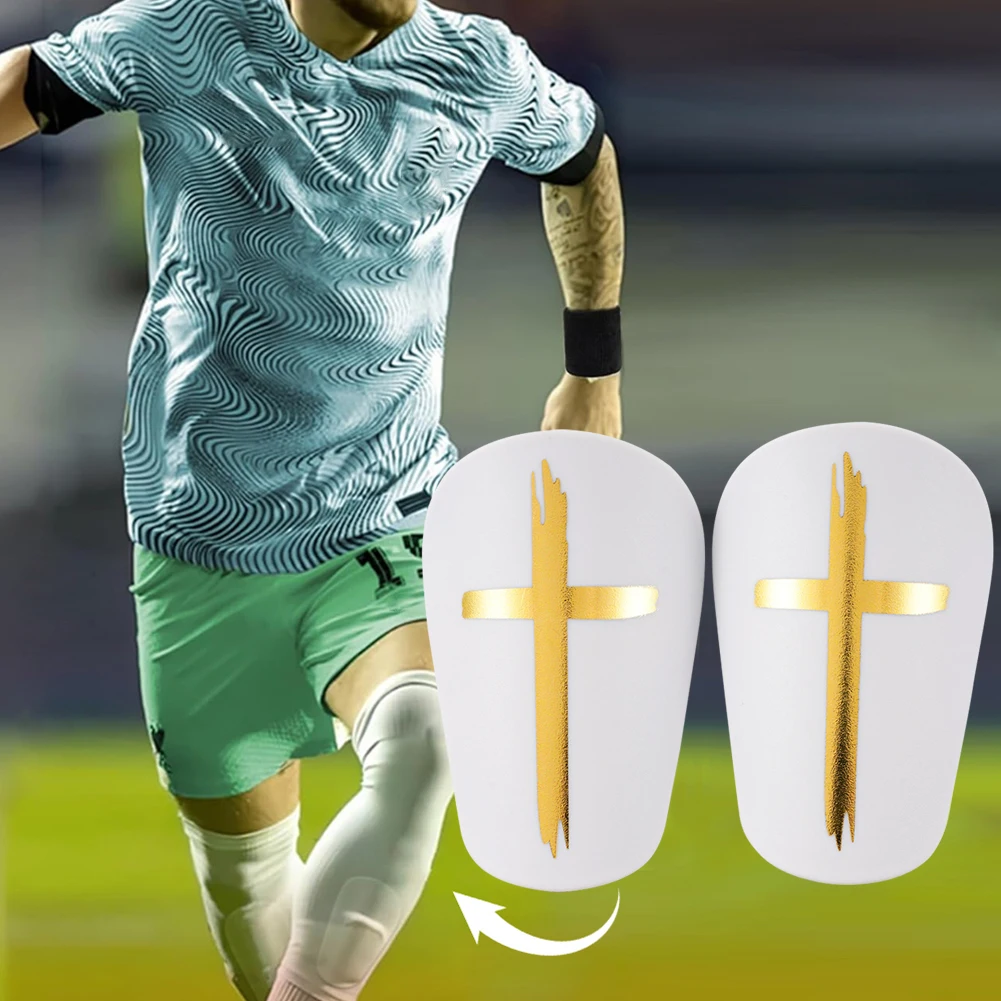 Shin Pads Protective Equipment Shin Guards Soccer Miniature Guard Mini Guards 1 Pair For Men Women Kids Boys and Girls