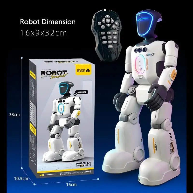 Robot RC Intelligente R40, Robot Telecomandato, Robot Intelligente Danzante, Giocattolo Robot RC, Regalo - immagine 4