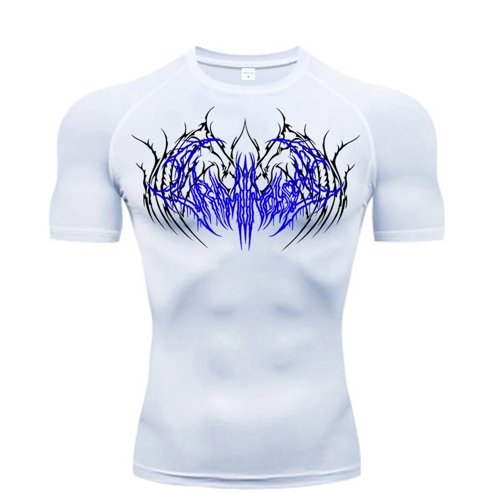 2025 Compression T Shirt Men Short Sleeve Sport Tees Fitness