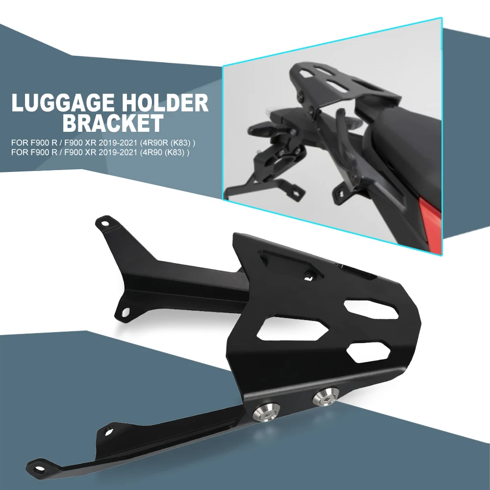 

Motorcycle F900R F900XR Luggage Carrier Rack Support Holder Saddlebag Cargo Shelf Bracket Kit For BMW F900 XR 2019 2020 2021
