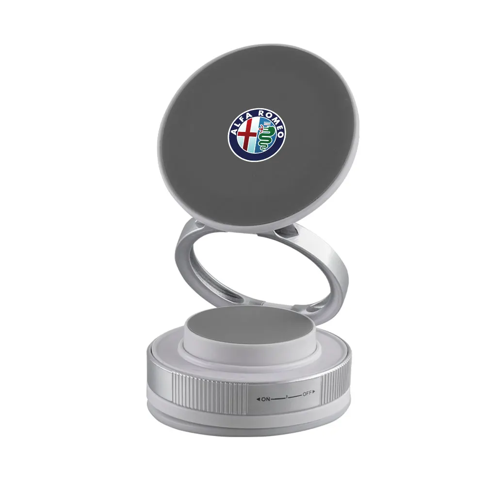 Magnetic Car Phone Mount with Mechanical Vacuum Suction Cup and Navigation Holder
