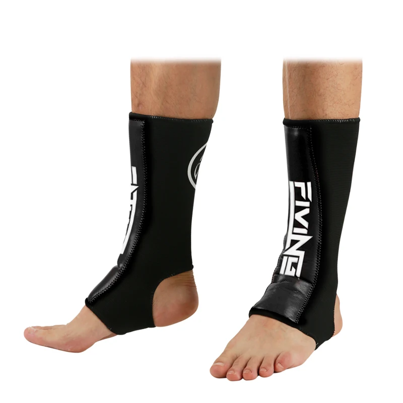 MMA Boxing Shin Guards Ankle Support 1 Pair Men Women Kickboxing Equipment Karate Protectors Sanda Muay Thai Legging Shin Guard Pads Soccer Shin Guards Kickboxing Leg Guards Kickboxing Shin Guards