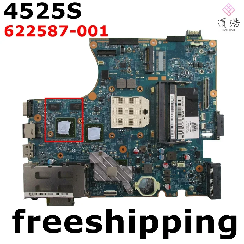 622587-001 For HP Probook 4525S Laptop Motherboard 48.4GJ01.011 DDR3 Mainboard 4 622587-001 For HP Probook 4525S Laptop Motherboard 48.4GJ01.011 DDR3 Mainboard - Image 2