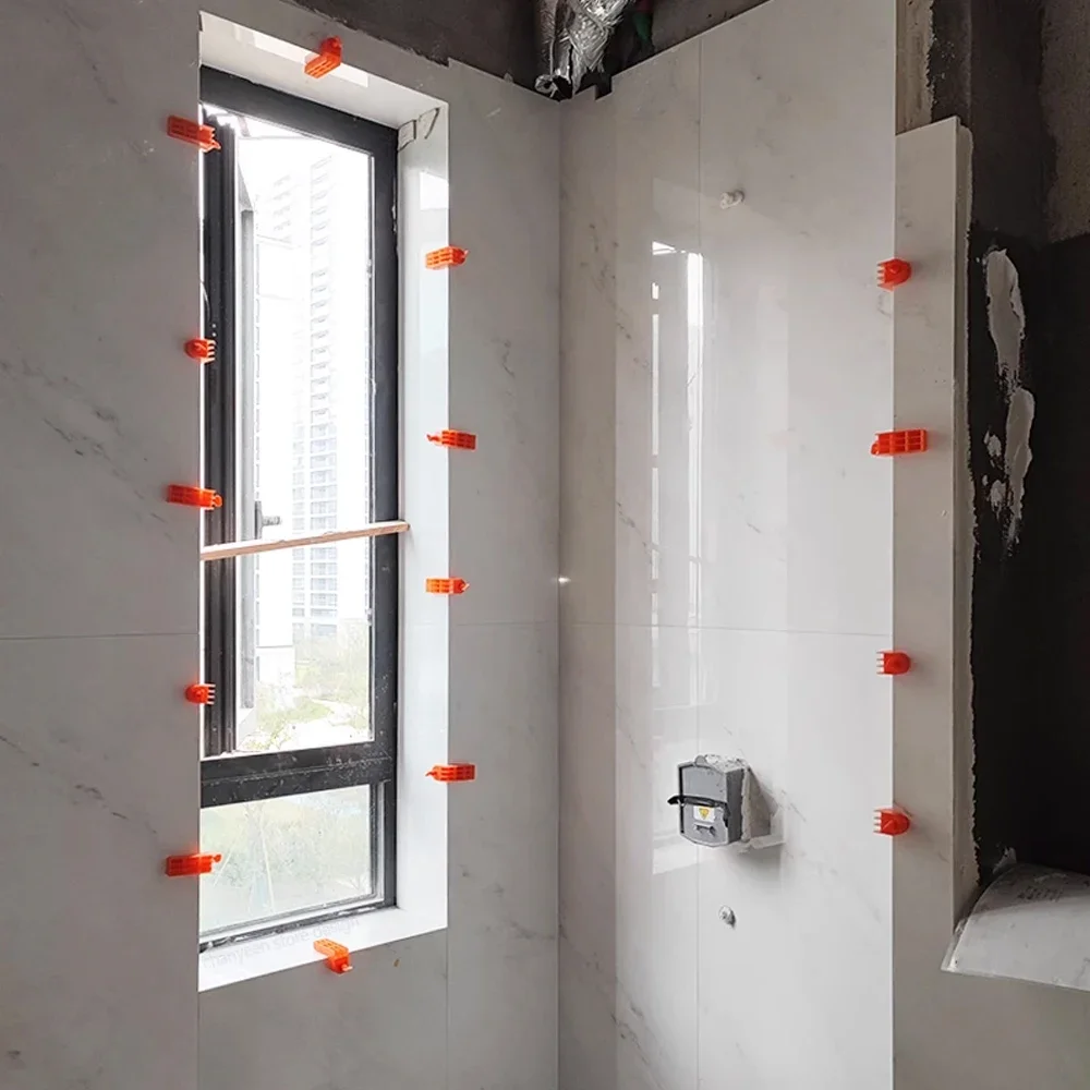Ceramic Outer Angle Tile Leveling System Clips Spacers Floor Wall Tile Fixing Laying Construction Tools Building 2/10/20Pcs