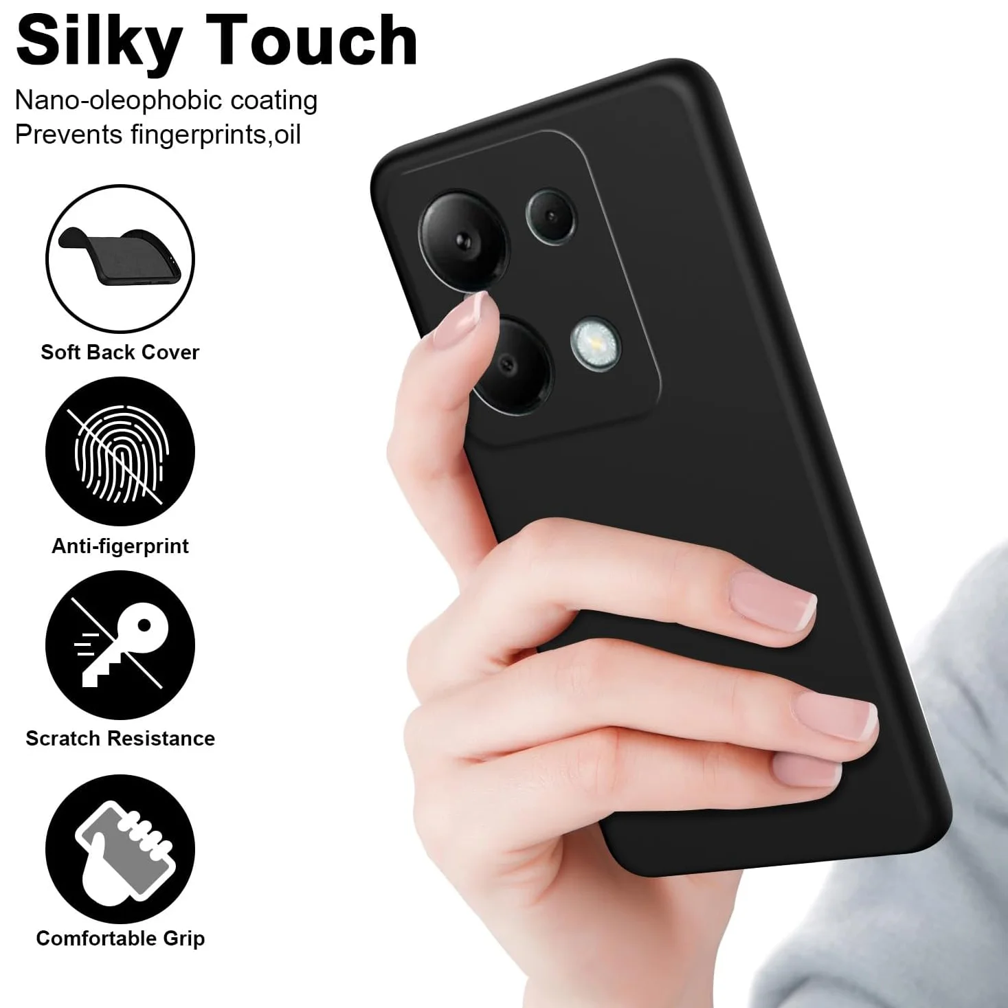 Shockproof Liquid Silicone Phone Case Cover
