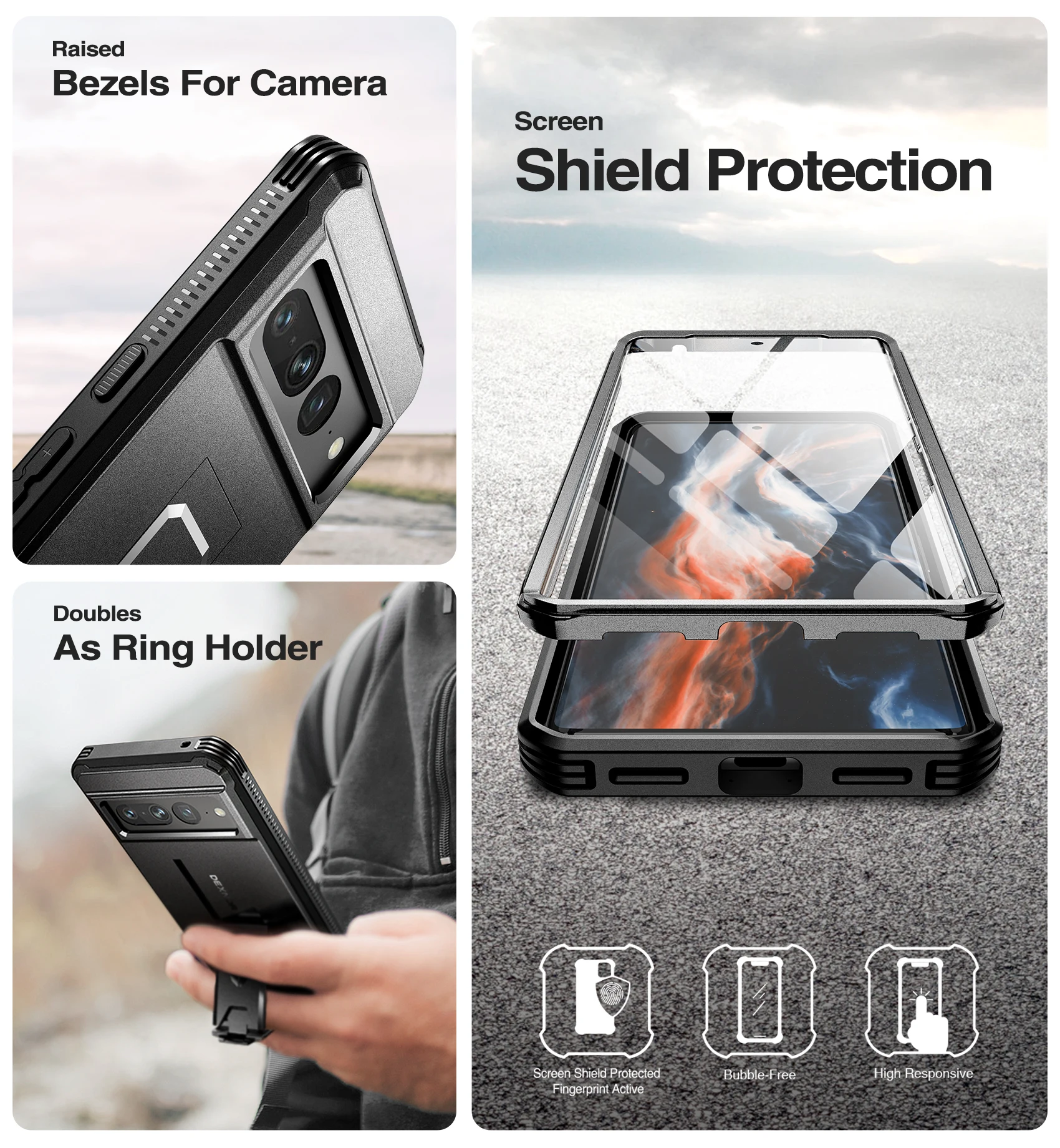 Pixel 7 Pro Funda X-level Funda Protectora Para Google Pixel 7 Pro Contra Caídas, Delgada Funda Pixel 7 Pro