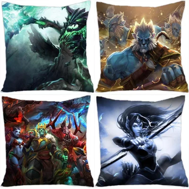 

Anime DOTA2 WAR3 game shadow fiend nevermore peripheral car sofa Home decoration pillow youth campus souvenir Customizable
