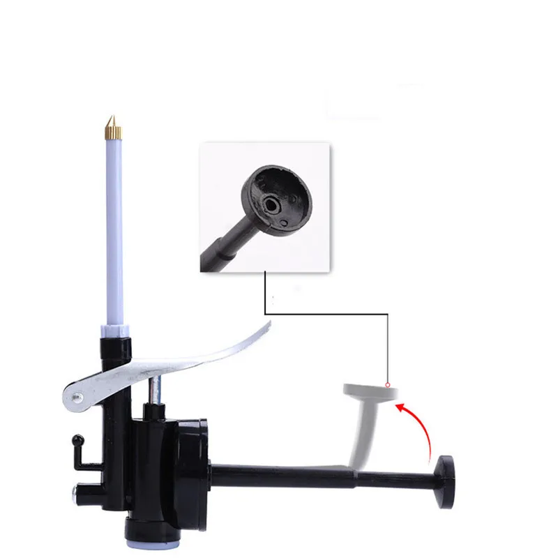 Oliatore Ad Alta Pressione 350 Ml Con Tubo Flessibile – Kit 2 Pezzi Con Beccucci Corto E Lungo, Per Auto, Moto, Macchinari E Officina, In ABS Trasparente