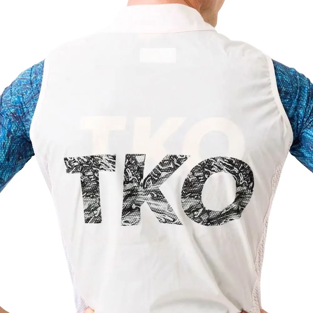 Men Cycling Vest TKO Pro Windproof Waterproof Bicycle Sleeveless Bike Jersey Breathable Sport