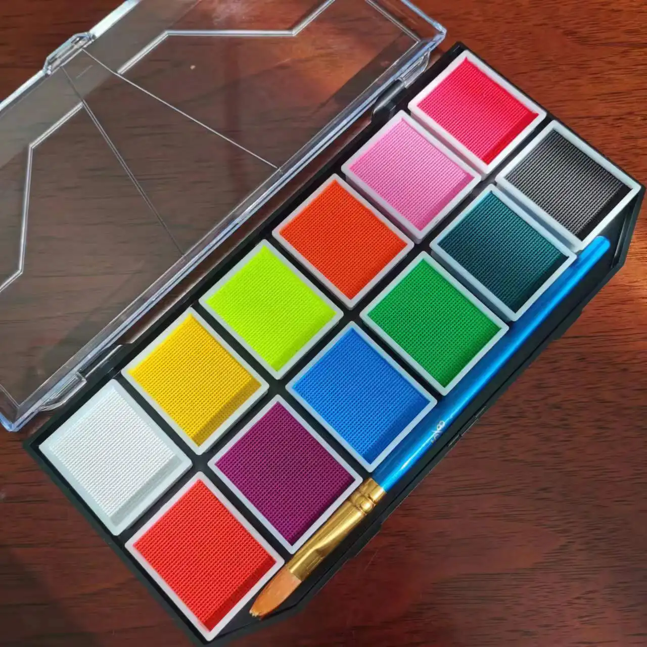 

Gw 250g Halloween Makeup Professional Face Body Painting Water Activated Paints Cosplay Facepaints for Christmas party