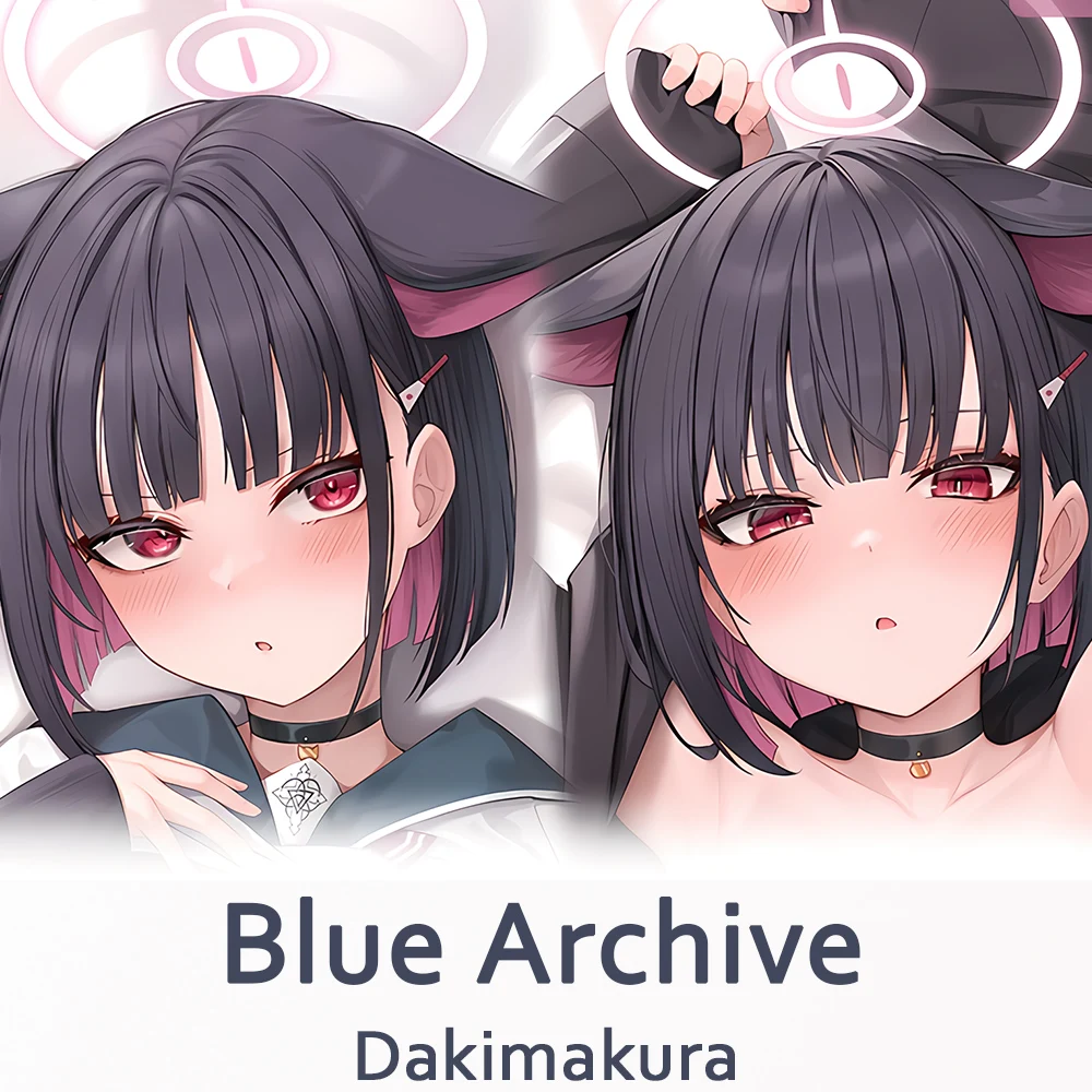 Blue Archive Dakimakura 2WAY Hugging Body Pillow Case Anime Otaku Pillow Cushion Cover Xmas Gifts