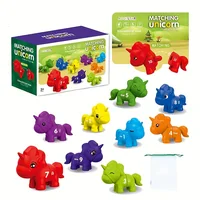 Fun Letter Cognitive Toys For 3+ Children Toys Puzzle Toys, Unicorn Language Learning Assembly Toys 2