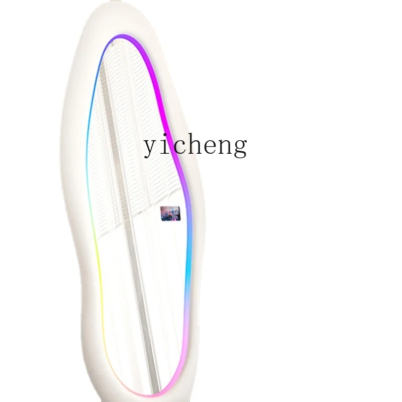 

ZC Dressing Mirror Full-Length Mirror Floor Mirror Home Girl Bedroom Smart Bluetooth Full-Length Mirror Wall Mirror