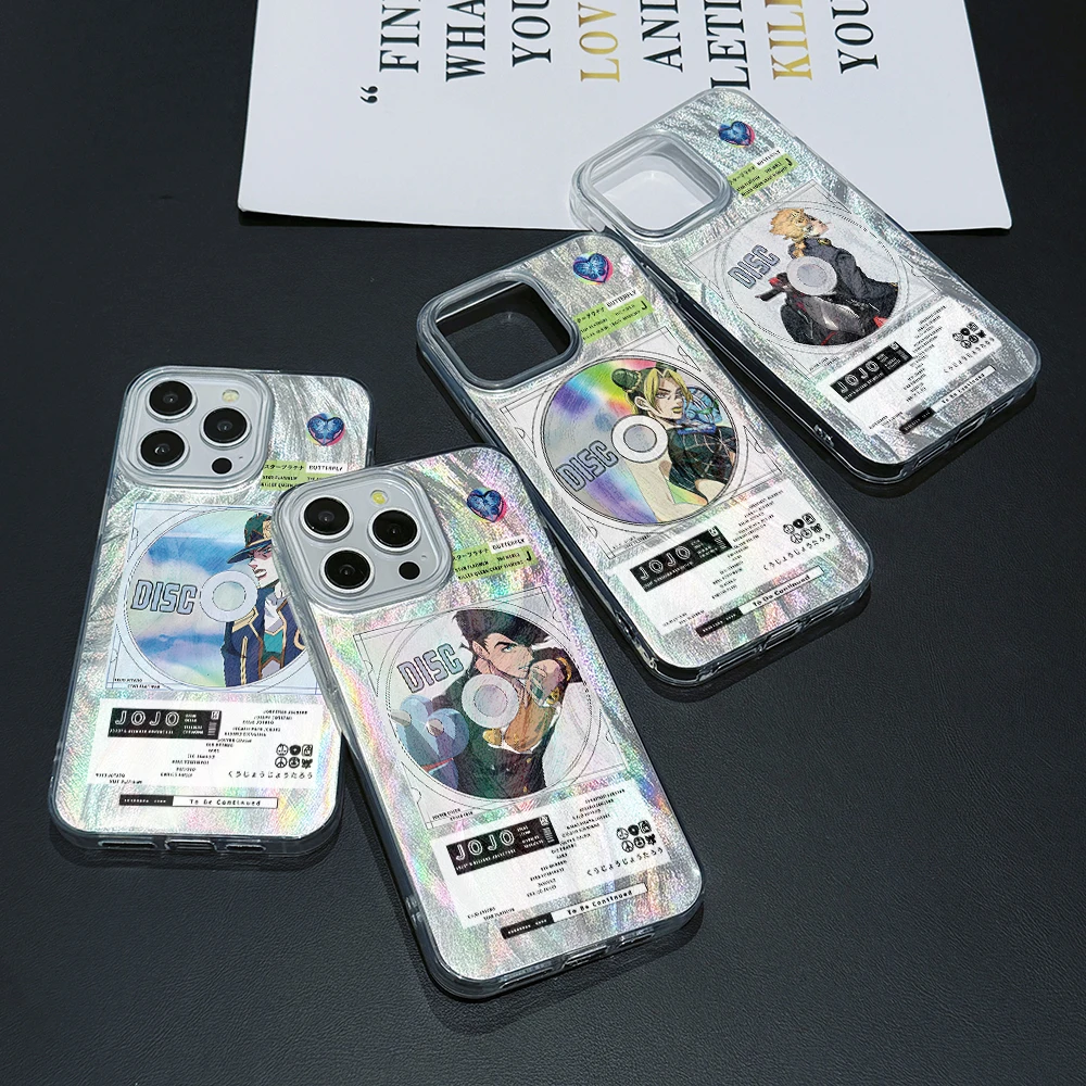 Feather Texture Hard Cover JoJo's Bizarre Adventure Phone Case