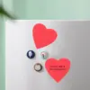 5pcs 100 Sheets Heart Shaped Message NoteMorandi Sticky Notes Self-Adhesive Memo Pad Index Stickers School Office Stationery 4