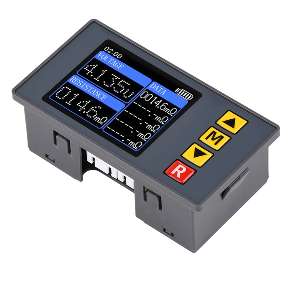 TS457 DC 5V Digital Voltmeter Battery Internal Resistance Tester
