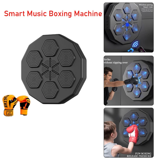 Machine De Boxe Musicale, Équipement De Boxe Pour L'entraînement De  Plusieurs Capacités, Cible Murale De Mise Au Point De Bande Lumineuse