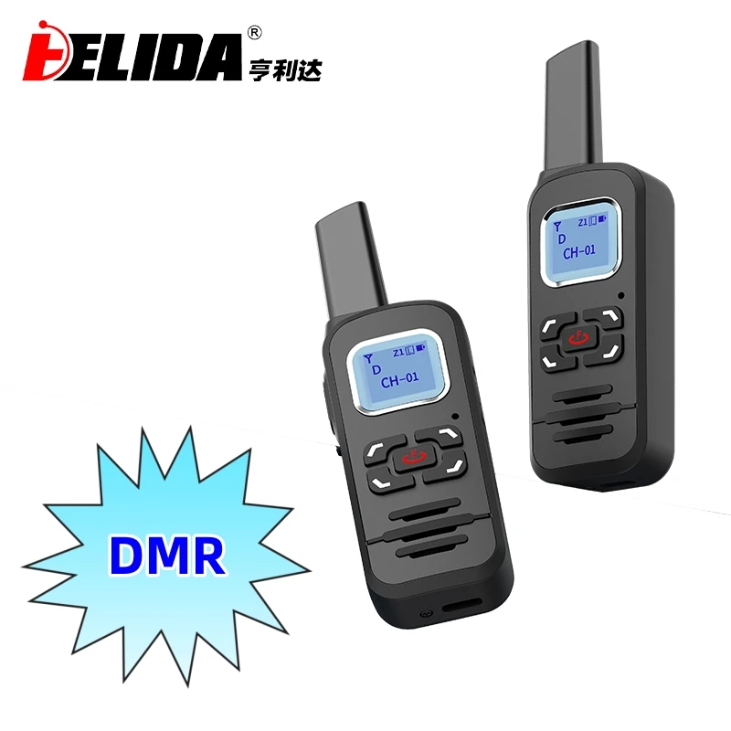 Mini Walkie Talkie Dmr Da 2W Adattato Alla Radio Bidirezionale Motorola Hyt