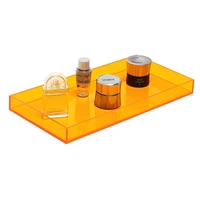 Acrylic Bathroom Tray for Countertop Handmade Perfume Jewelry Makeup Vanity Tray For Counter Toilet Tank Top Household Bedside 1