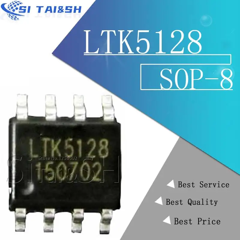 10PCS/LOT LTK5128 LTK5128D SOP 8 5W power amplifier chip IC |integrated ...