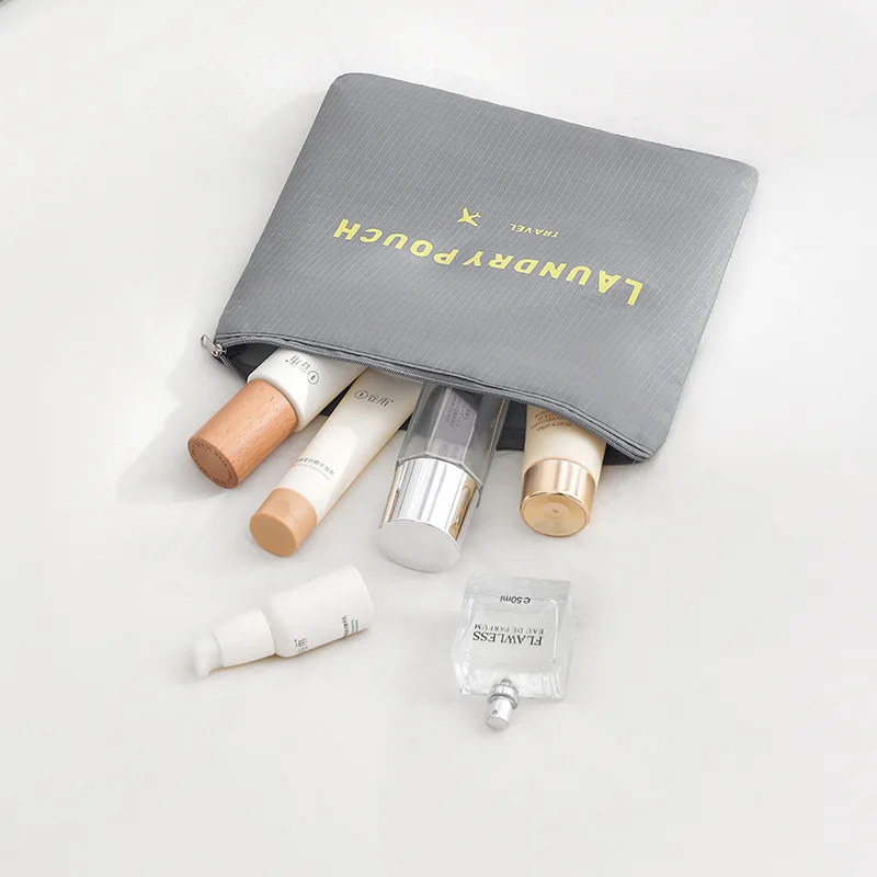 Travel Six-Piece Set Large Cosmetic Bag Multifunctional Luggage Storage Bag Underwear Bra Organizing Folders Shoes Buggy Bag