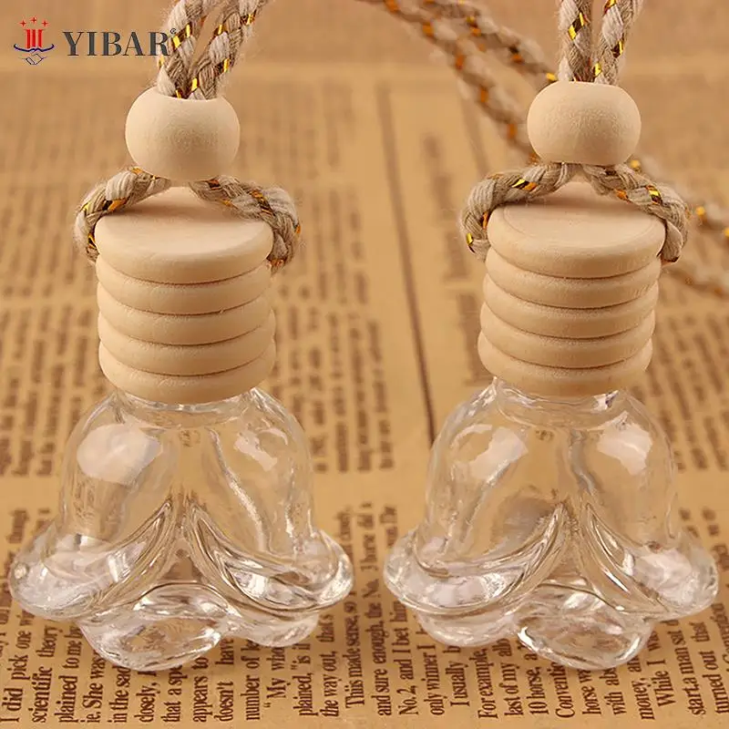 

Прозрачный автомобильный освежитель воздуха, стеклянный освежитель воздуха для автомобиля, подвесная бутылка с аромадиффузором, аксессуары для украшения интерьера