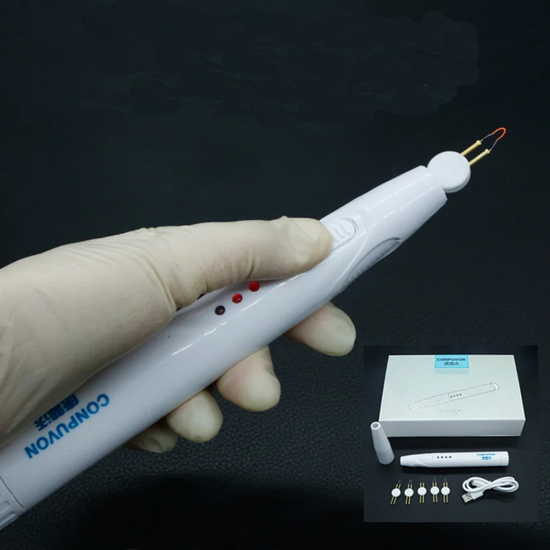 Electric Coagulation Pen Hemostat For Double Eyelid Beauty Plastic Eye Cauterization