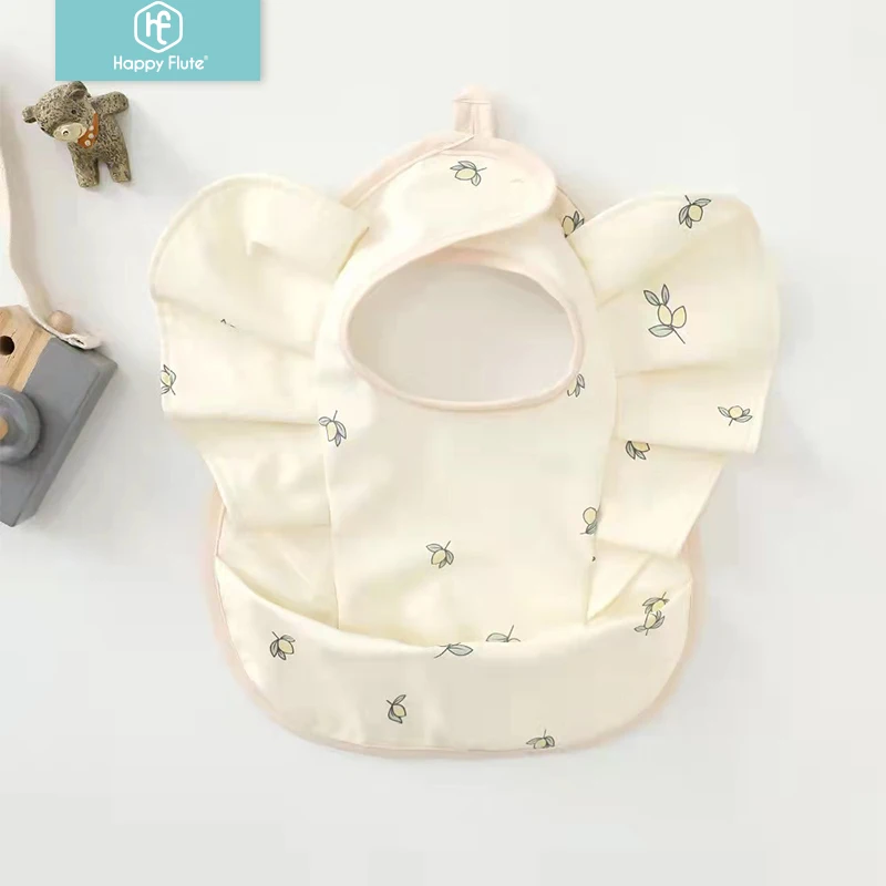 Feeding Bib Happyflute Denmark's New Design Angel Wings Bib Waterproof Baby Feeding Bibs Saliva Towel Baby Boys And Girls Eating