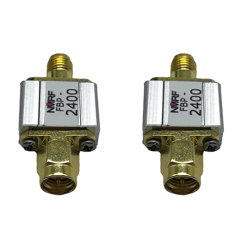 2x-fbp-2400-24g-2450mhz-filtre-passe-bande-zigbee-anti-brouillage-wild-sma-dediee