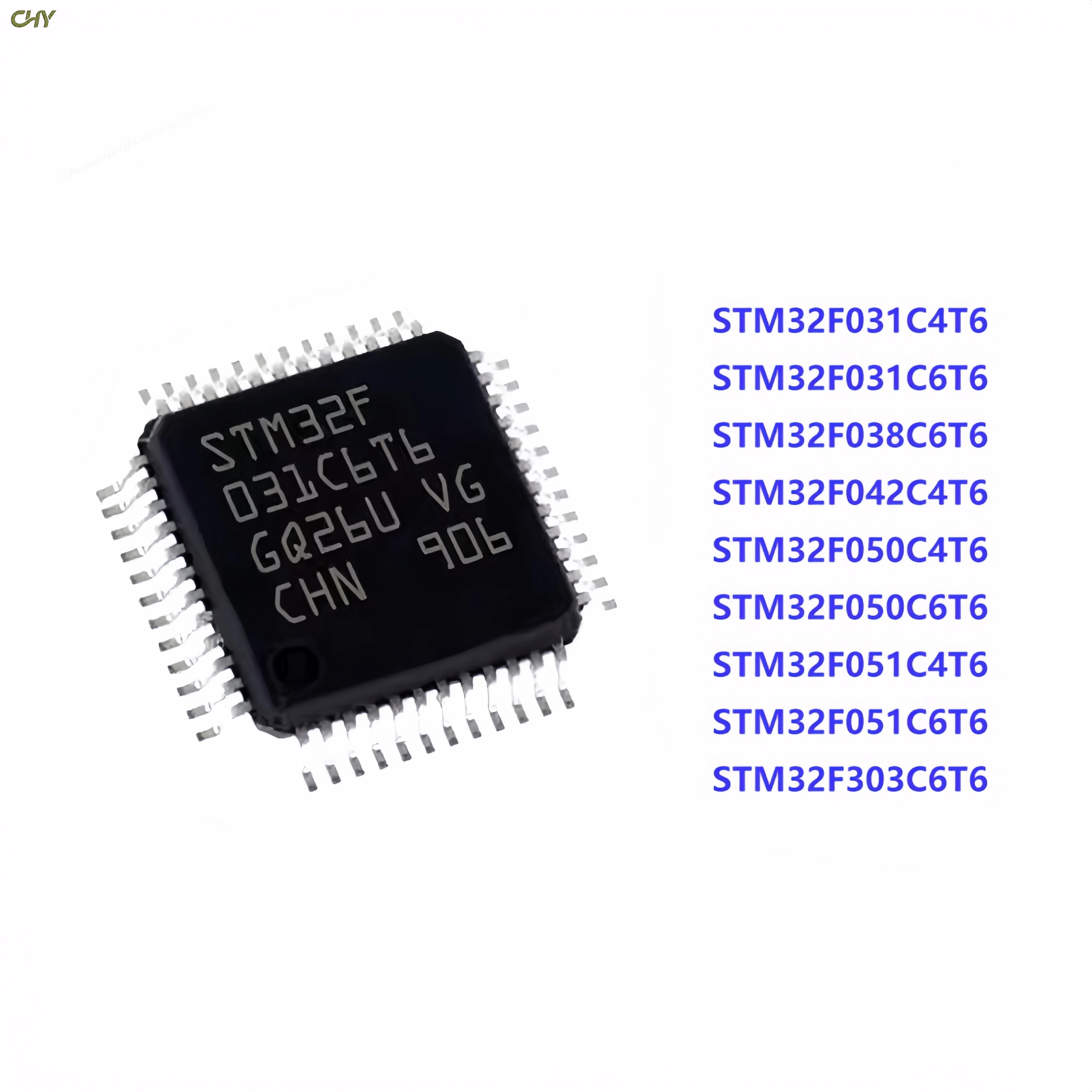 5Pcs/Lot STM32F031C4T6 STM32F 031C6T6 038C6T6 042C4T6 050C4T6 050C6T6 051C4T6 051C6T6 303C6T6 MCU IC