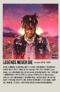 Juice WRLD - Legends Never Die Album Poster | Tribute to a Rap Icon 7