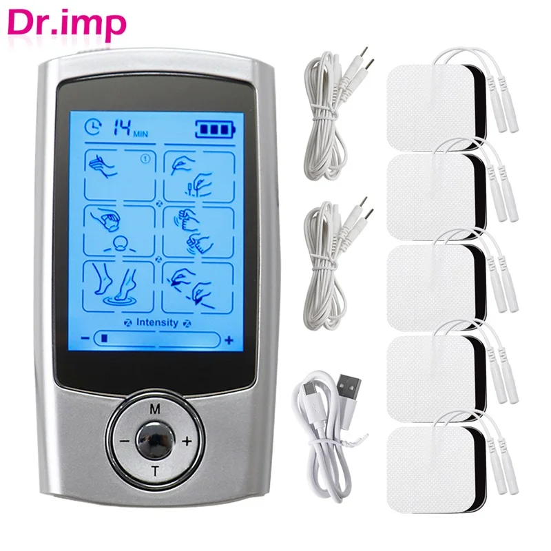 

Electronic 16 Modes Tens Massager EMS Muscle Myostimulation Acupuncture Pulse Massage Pain Relief Physiotherapy Home Use Machine