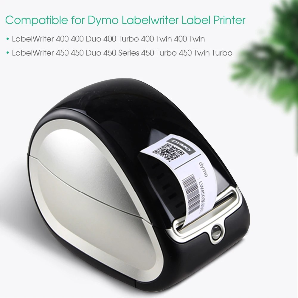 Multi-size Label Roll for DYMO 99010 99012 99014 11352 11354 11355 work for DYMO LabelWriter 450 450 Turbo Labeling Machine