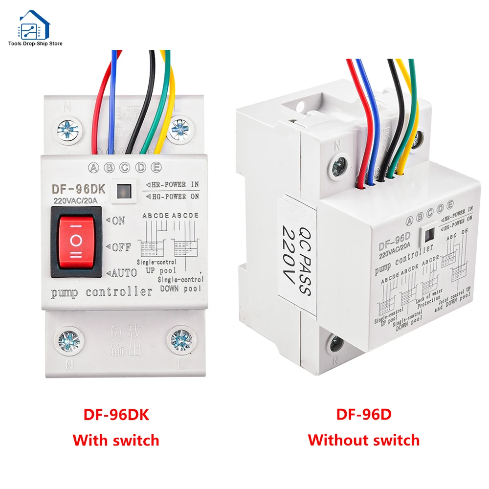 Automatic Water Level Controller Pump Controll - Df-96d/df-96dk ...