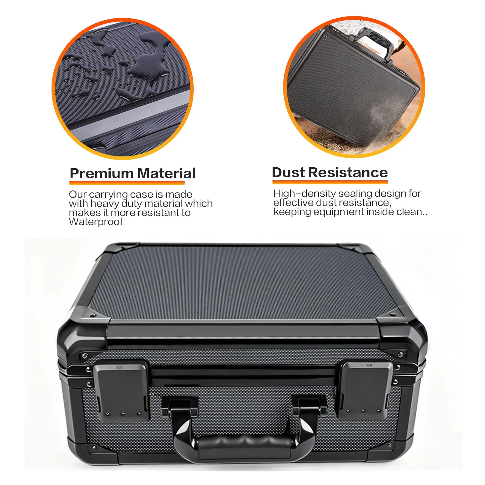 Meeting Owl 3용 휴대용 케이스 - Owl 3, 4+ 및 액세서리와 호환되는 하드 여행용 박스, 카메라 케이스, 콤비네이션 잠금장치