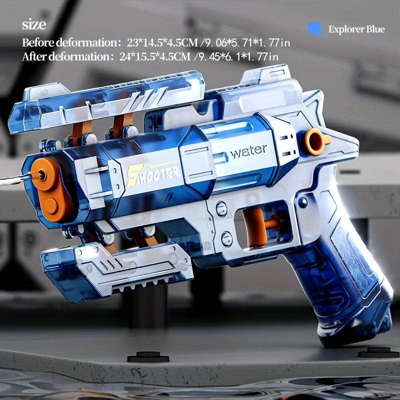 Pistolet à eau manuel déformable pour enfants plage et piscine_voghion.com
