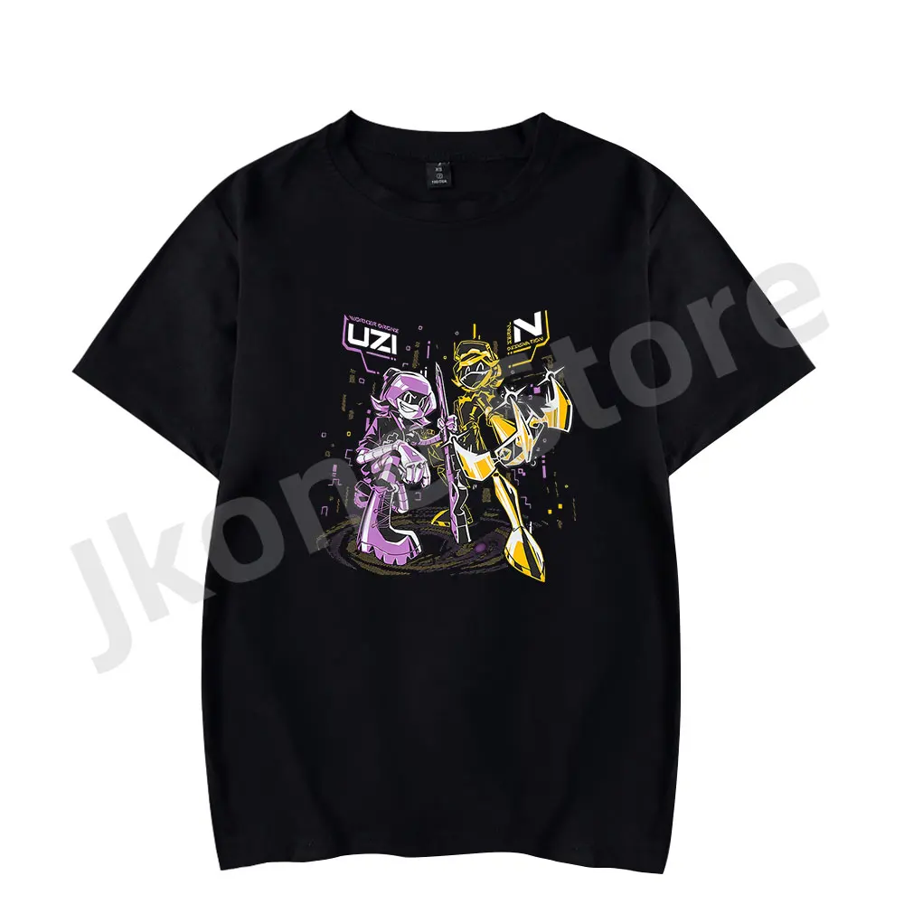 Kill Drones Tee Uzi E N-Iconic Duo T-Shirt Merch Print Moda Unisex Divertente Casual Manica Corta
