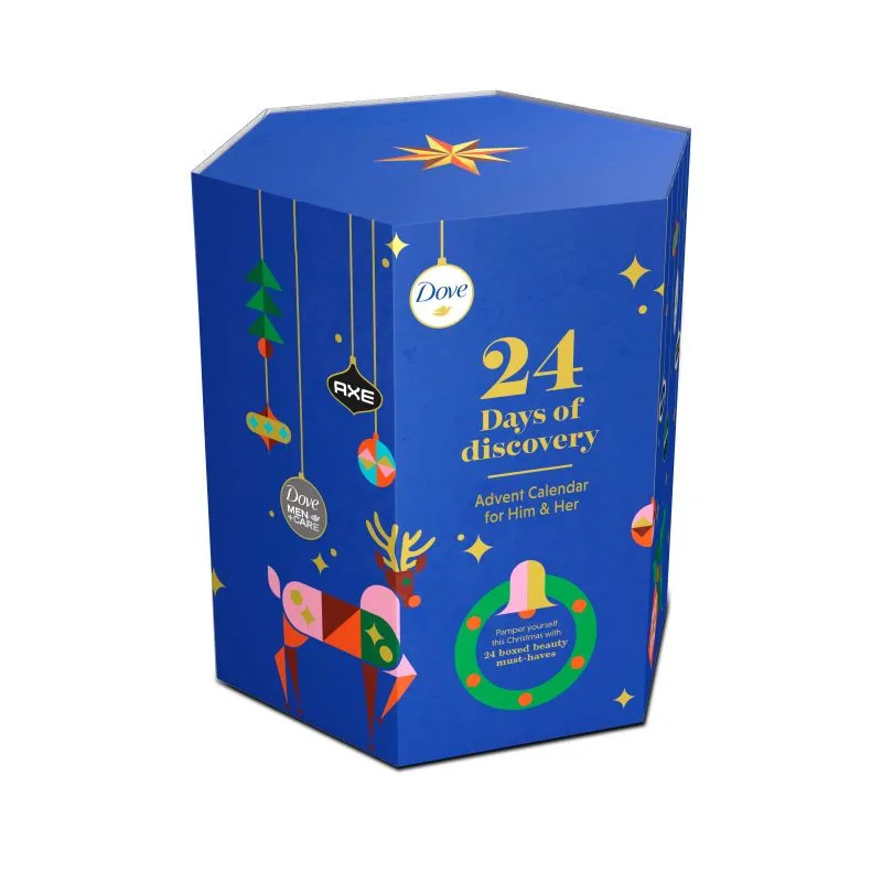 AxisDOVEAdventCalendarGiftBoxforMenandWomenSelectionof24