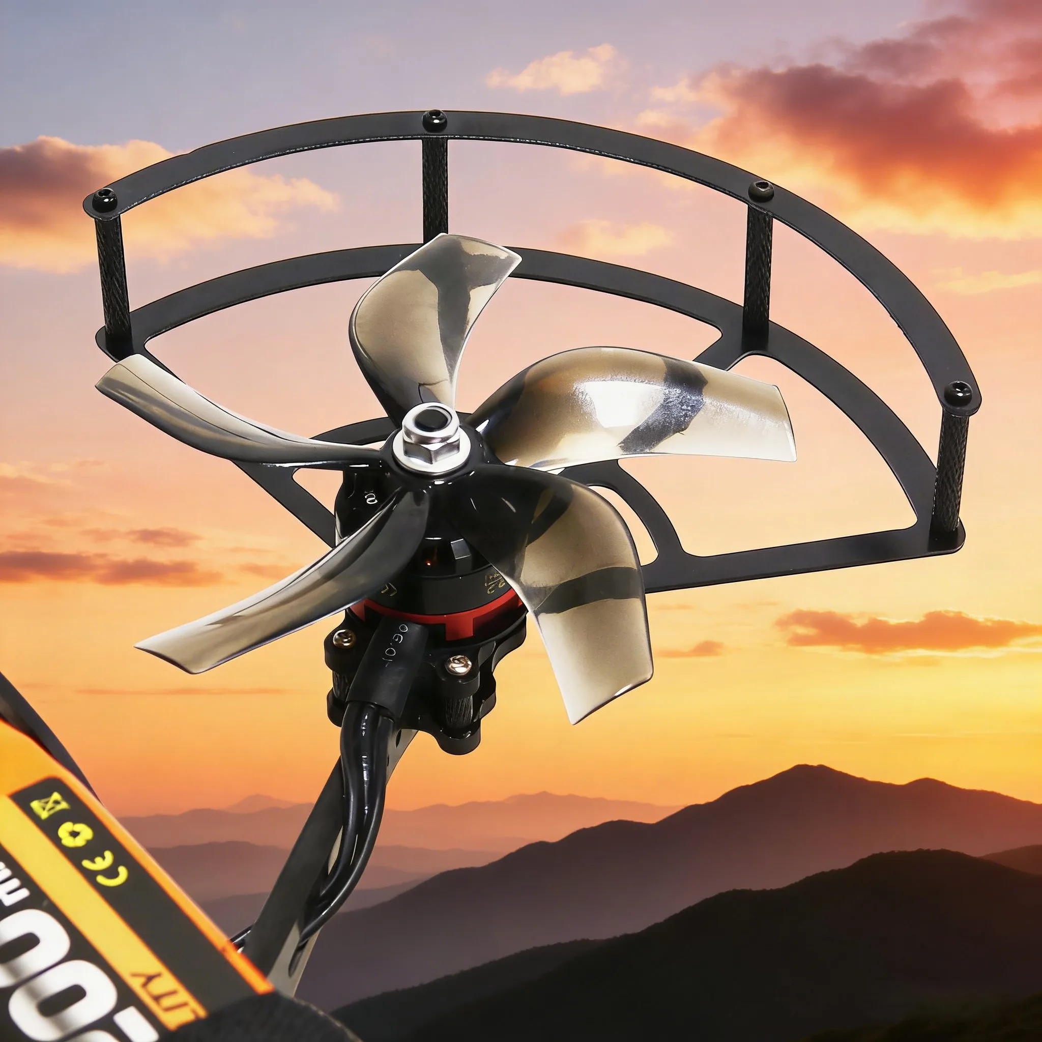 รูปสินค้า โครงโดรนแข่ง B-CUBE FPV พร้อมวงแหวนป้องกัน รองรับ INAV/Beatflight