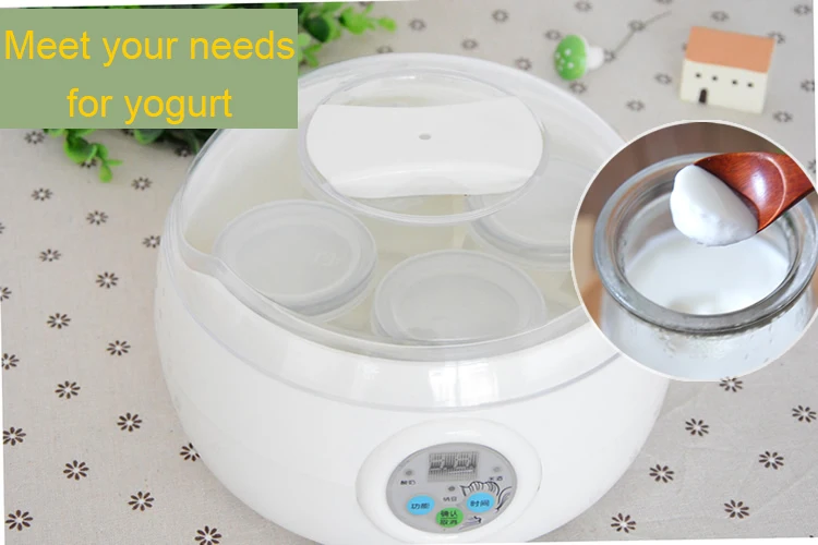 Description Picture 6 of itemAutomatic Electric Natto Maker Rice Wine Fermenting Machine Yogurt Leben Sour Cream Fermenter Yoghurt Stainless Steel Liner Cup