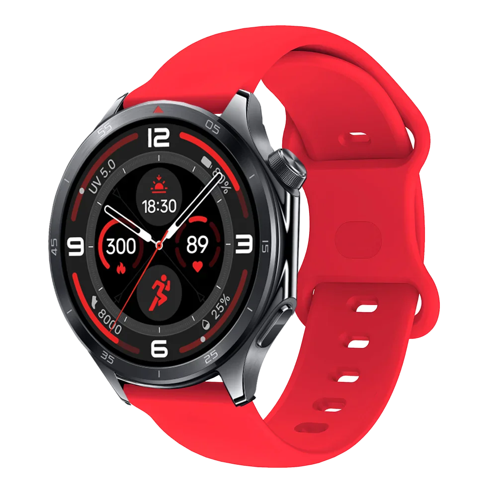 Sport Silicone Strap, 22mm - Premium Watchband Bracelet with Correa Accessories