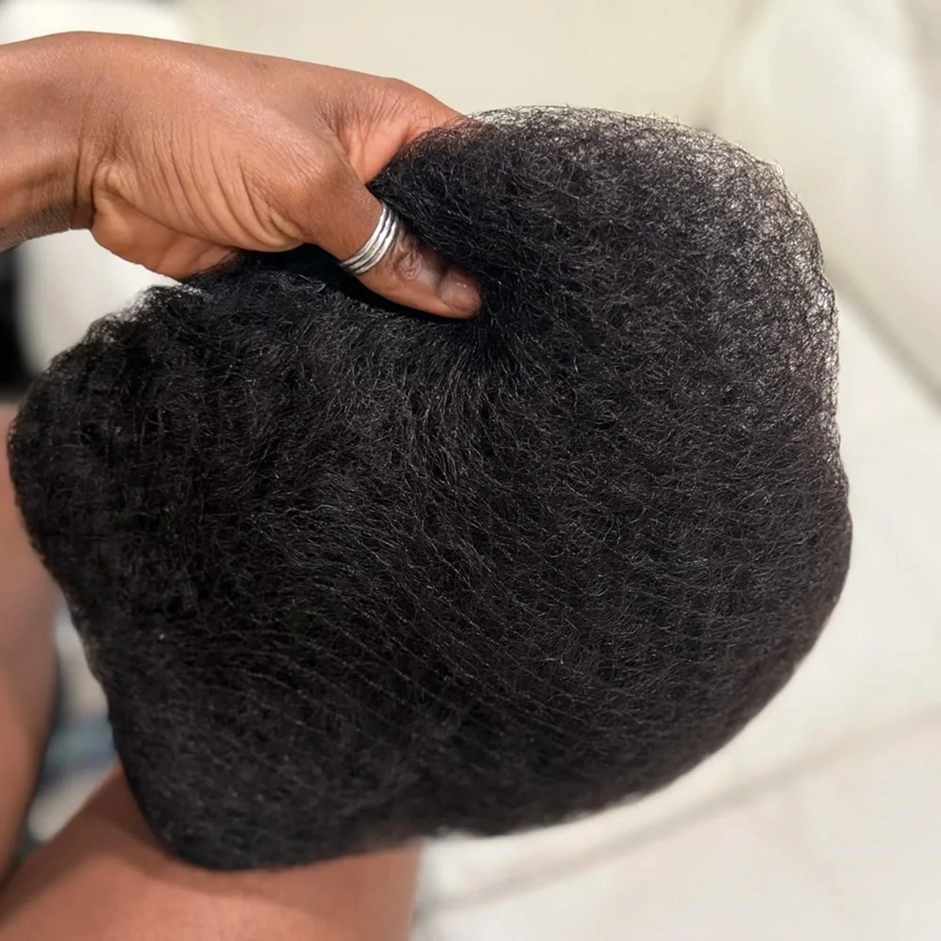 Synthetic Afro Curly Bulk Hair For Braiding Peruvian QVR Afro Kinky Curly Synthetic Hair Bulk Natural Brown Color Braids Hair 3